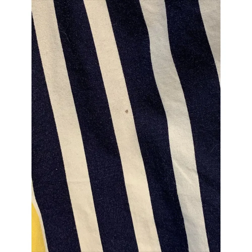 VTG 90s/Y2K Tommy Hilfiger BLUE/YELLOW Striped Shorts Men’s Size 31, 30”x9” Meas